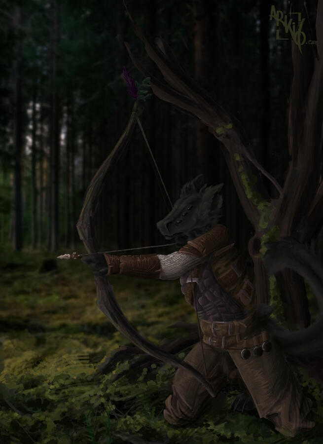 fullbody with complex background